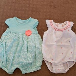 Bundle of Summer Rompers (3 month)